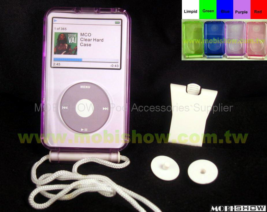 iPod Video 水晶多彩保護殼