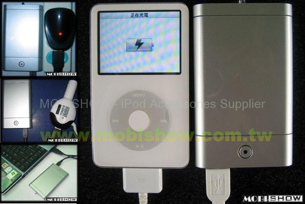 iPod,PSP,PDA 易携式充电锂电池(小)