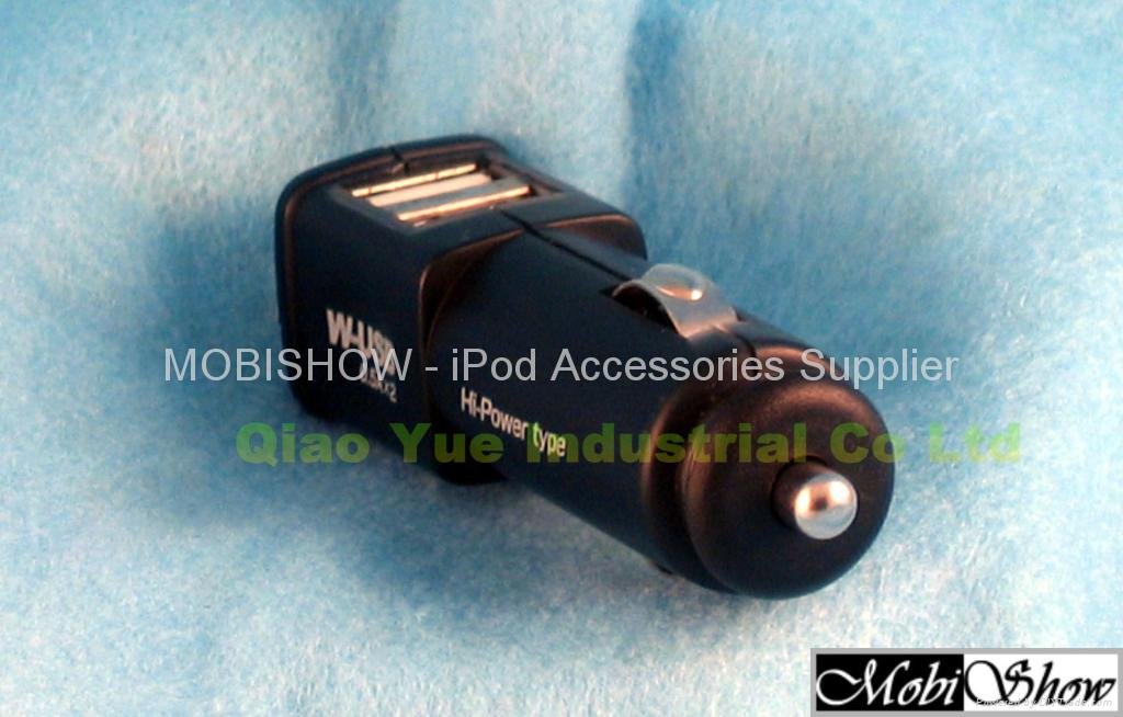 Car Charger with 2 USB port 2