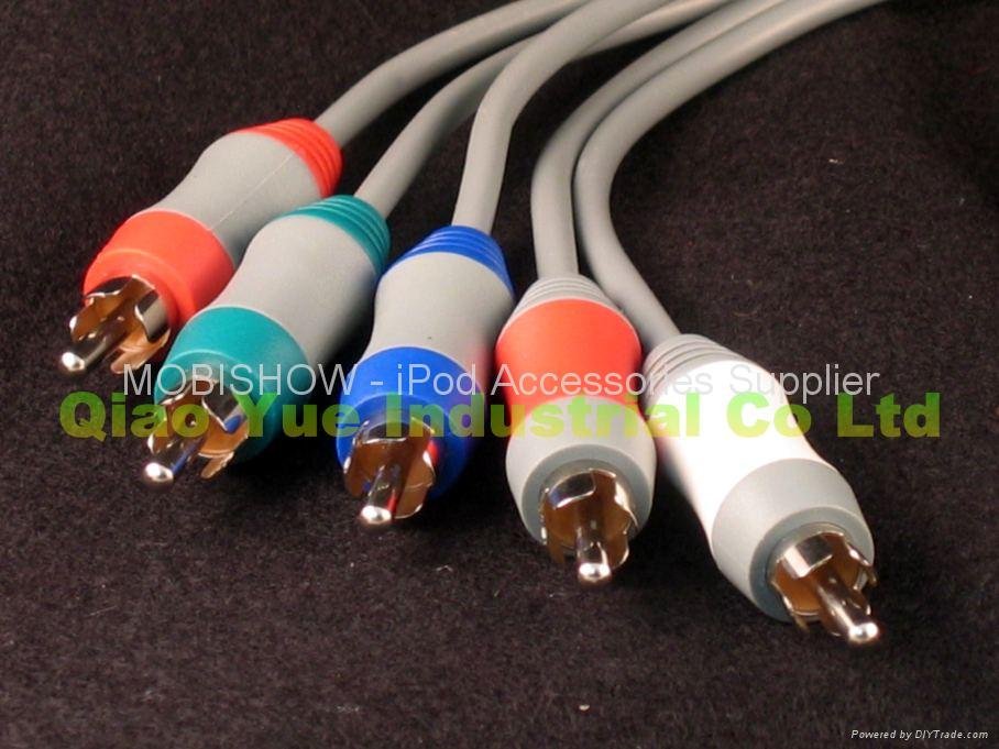 HD Pro Component Cable for Nitendo Wii 3