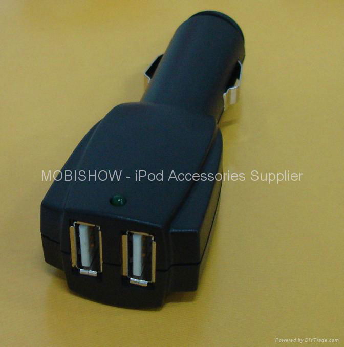 Car Charger with 2 USB port
