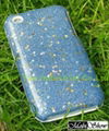 Fashion TPU Leather + ABS Case For iPhone 3G 4