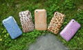 Re-stickable Artificial Leather (TPU) Cover for iPod, iPhone 5