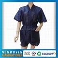 nonwoven Kimono, bathing gown and beauty clothes