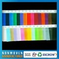 colorful polypropylene (PP) Spunbound non-wovens IN STOCK