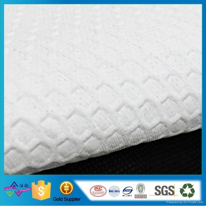Wood Pulp Spunlace Nonwoven Fabric For Industrial Wiping