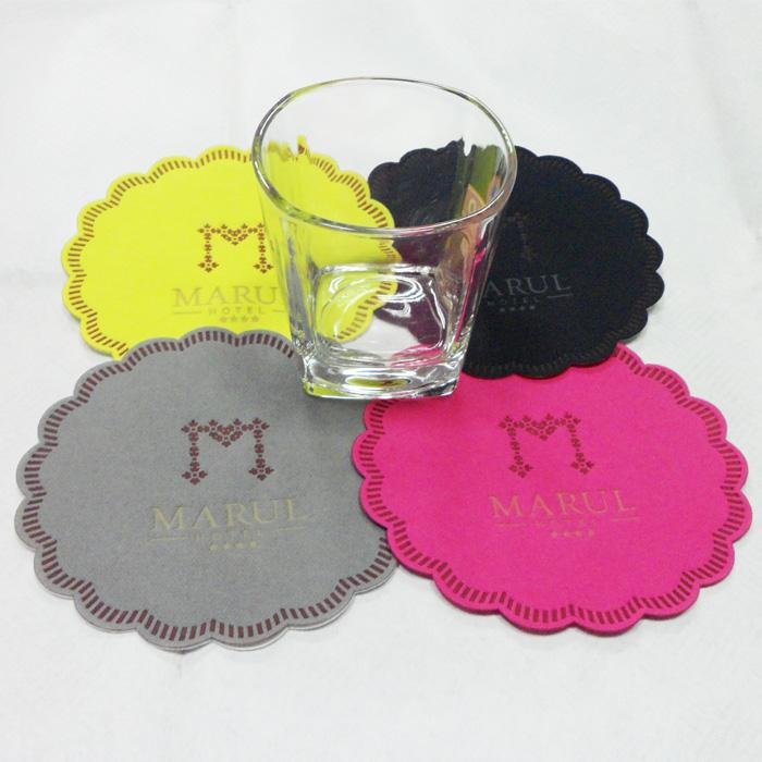 Wholesale Table Coffee Cup Pad Disposable Coasters Non Woven Mat