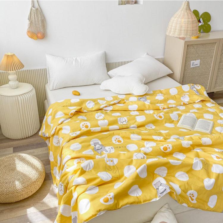 Luxury Polyester Super Soft Twin Queen King Size Summer Cooling Quilt