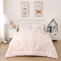 Luxury Hilton Quilt White Comforter 100% Soy Fiber Comforter