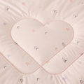 Luxury Hilton Quilt White Comforter 100% Soy Fiber Comforter