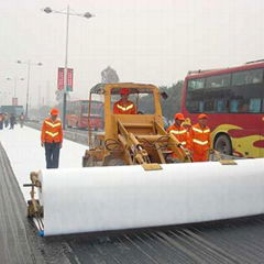 Nonwoven Fabric Geotextile Road Building Constructive Felt Fabric