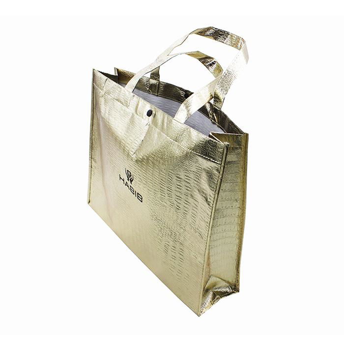 Custom Pictures Printing Laminated Reusable PP Non Woven Grocery Shopping Bag 5