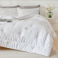 Antibacterial Bedding Anti-Mite Duvet Insert With Corner Tabs Winter Comforter