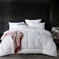 New Arriving King Size Household Designer Inspired Solid Color Wool Comforter 