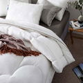 New Arriving King Size Household Designer Inspired Solid Color Wool Comforter 