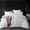 All Season Custom Hotel Soft Lamb Wool Polyester Bed Quilt Wool Comforter