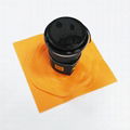 Customize Disposable Non Woven Bag Material Fabric Drink Holder Takeaway Coffee 