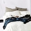 Hotel Bedding Sheet Luxury Adult Breathable White China Cotton Bedding Set 