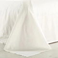 Hotel Bedding Sheet Luxury Adult Breathable White China Cotton Bedding Set  4