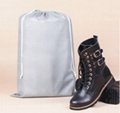 OEM Disposable Shoebag Customized Drawstring Non Woven Shoe Storage Bags 4