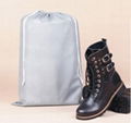 OEM Disposable Shoebag Customized Drawstring Non Woven Shoe Storage Bags