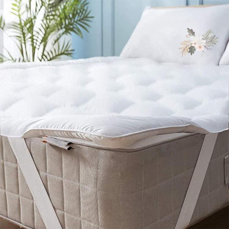 Anti-Mite Linen Bedding Product Topper Bed Mattress Mattress Topper  2
