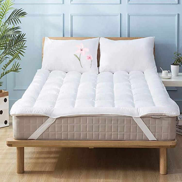 Anti-Mite Linen Bedding Product Topper Bed Mattress Mattress Topper 