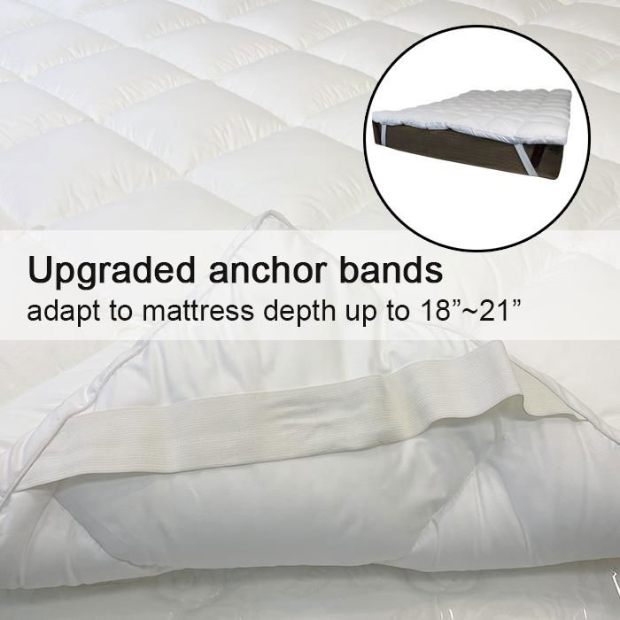 Anti-Mite Linen Bedding Product Topper Bed Mattress Mattress Topper  4