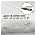 Down Alternative Fill Bed Protector Antibacterial Mattress Cover  2