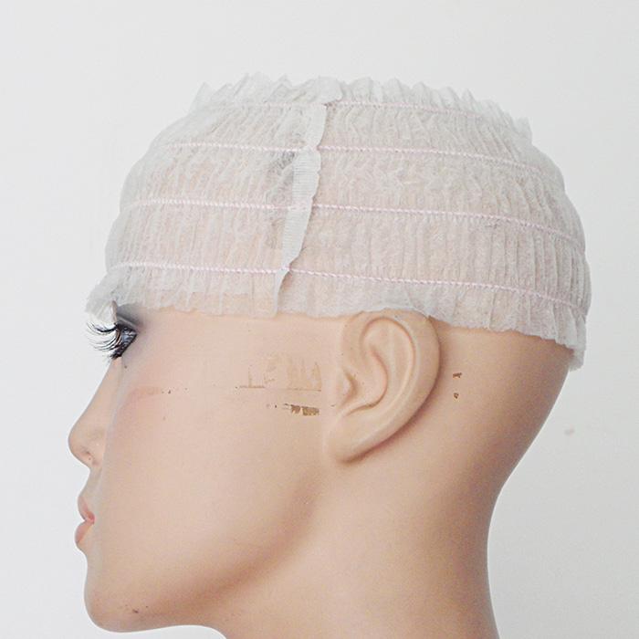 Disposable Facial Spa Makeup Elastic Hair Bands Nonwoven Headband For Women 3