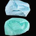 Anti Dust Waterproof PP Disposable Non-woven Medical Bouffant Round Cap 4