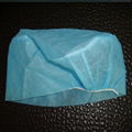 Anti Dust Waterproof PP Disposable Non-woven Medical Bouffant Round Cap