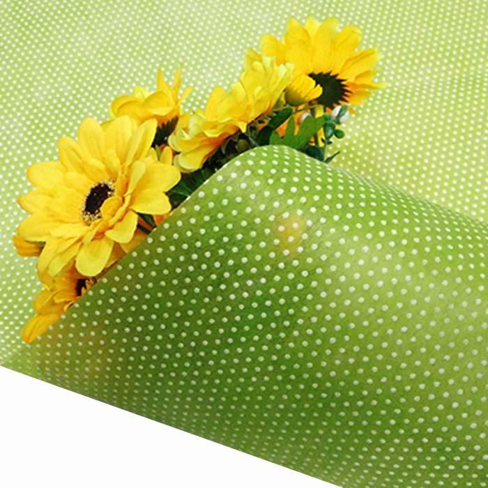 Non Woven Tissue Floral Wraps Embossed Non Woven Wrapping Flower Material