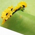 Non Woven Tissue Floral Wraps Embossed Non Woven Wrapping Flower Material