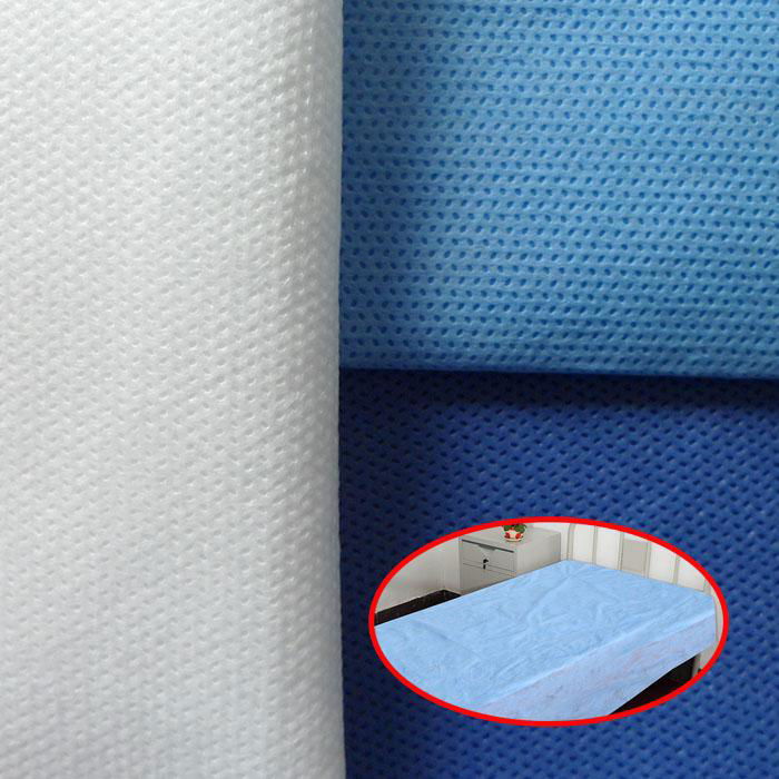Disposable PP Precut Nonwoven Bed Sheet Roll 2