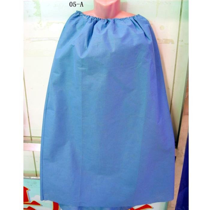 Disposable Custom Printed Nonwoven hairdressing Capes Aprons Waterproof Apron