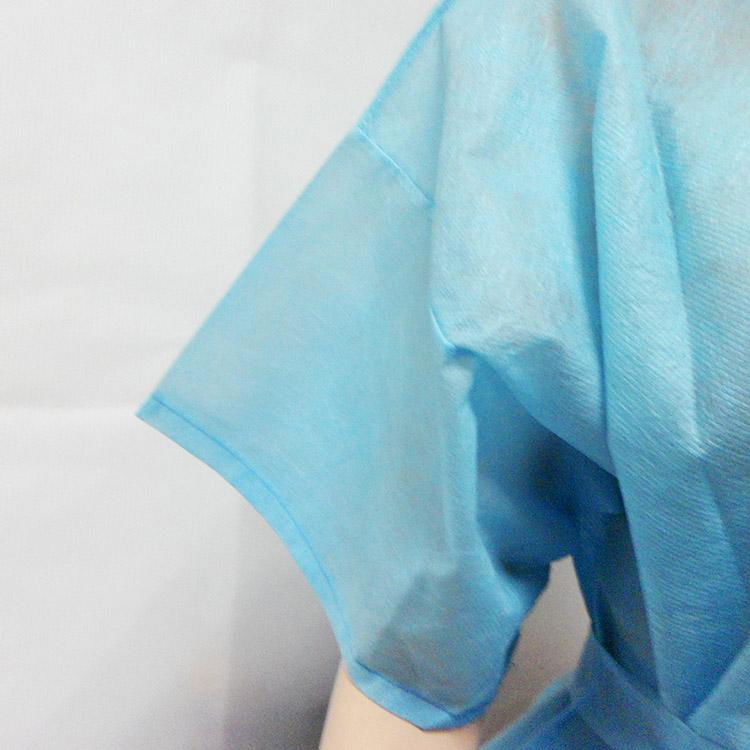 Disposable Nonwoven Gown Sauna Wear PP Kimono Nonwoven Spa Wear  2