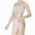 Non Woven Underwear Woman Panty Disposable Clothing For Travel