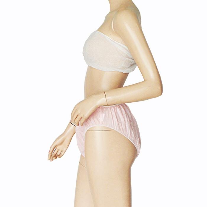 Non Woven Underwear Woman Panty Disposable Clothing For Travel 2