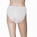 In Stock Disposable Non Woven Lady Underwear Panties For Spa Use Supplier  5