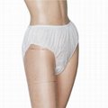 In Stock Disposable Non Woven Lady Underwear Panties For Spa Use Supplier  3