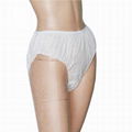 In Stock Disposable Non Woven Lady Underwear Panties For Spa Use Supplier 