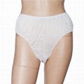 In Stock Disposable Non Woven Lady Underwear Panties For Spa Use Supplier 