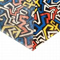 Factory Direct Geometric Graphic Printing Non-woven Mask Cloth