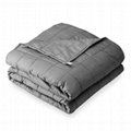 Comfortable Throw Blanket Printing Distributor Cozy Weighted Blanket 3