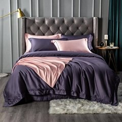 Wholesale 100% Cotton Luxury Modern Home Bed sheets Wedding Bed Sheet Set 