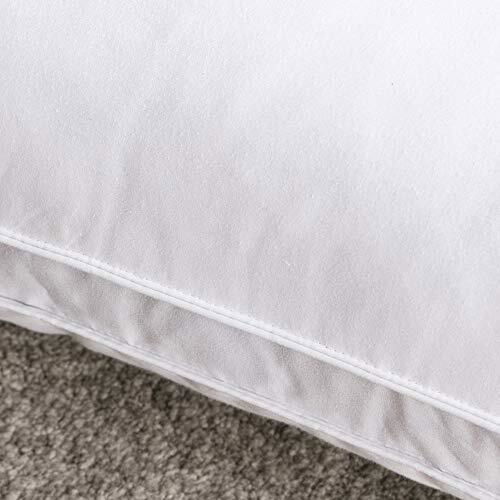 Luxury Premium White 5 Star Breathable Duck Home Down Feather Filled Pillows 4