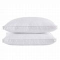 Wholesale Premium White Duck Down Feather Hilton Foldable Hotel Pillow For Sleep