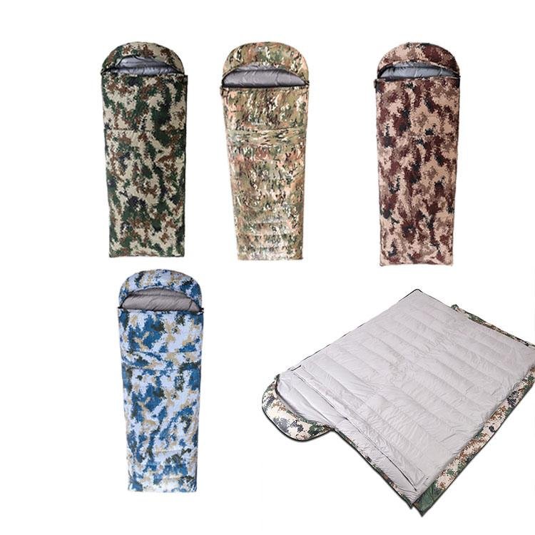 Single Ultralight ODM Durable Camping Indoor Washable Rectangular Sleeping Bag 4