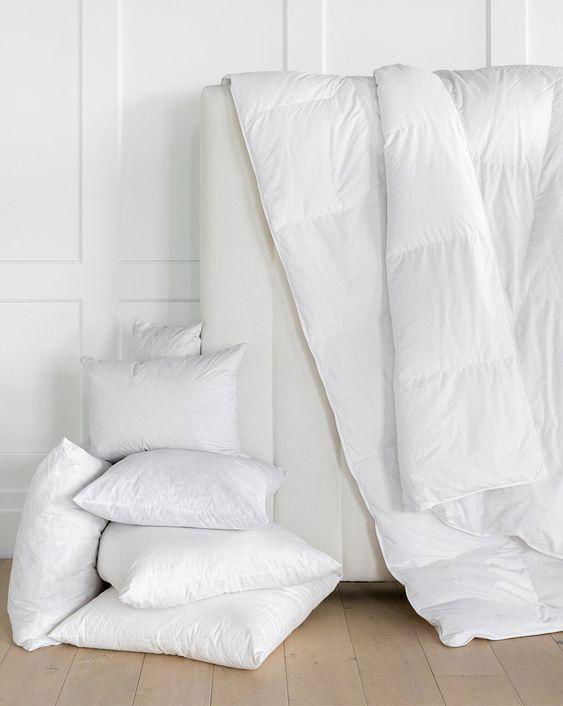 Factory Directly Sale 100% Down Alternative White Antibacterial Comforters  4